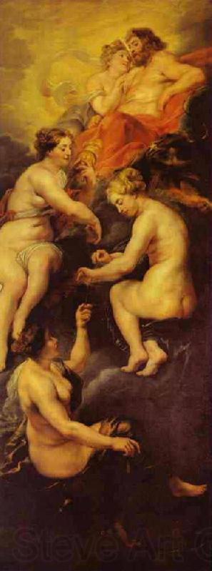 Peter Paul Rubens The Destiny of Marie de Medici